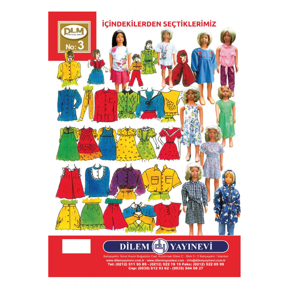 0-13 Yaş Provasız Ana Beden Çocuk Giyim Kalıpları