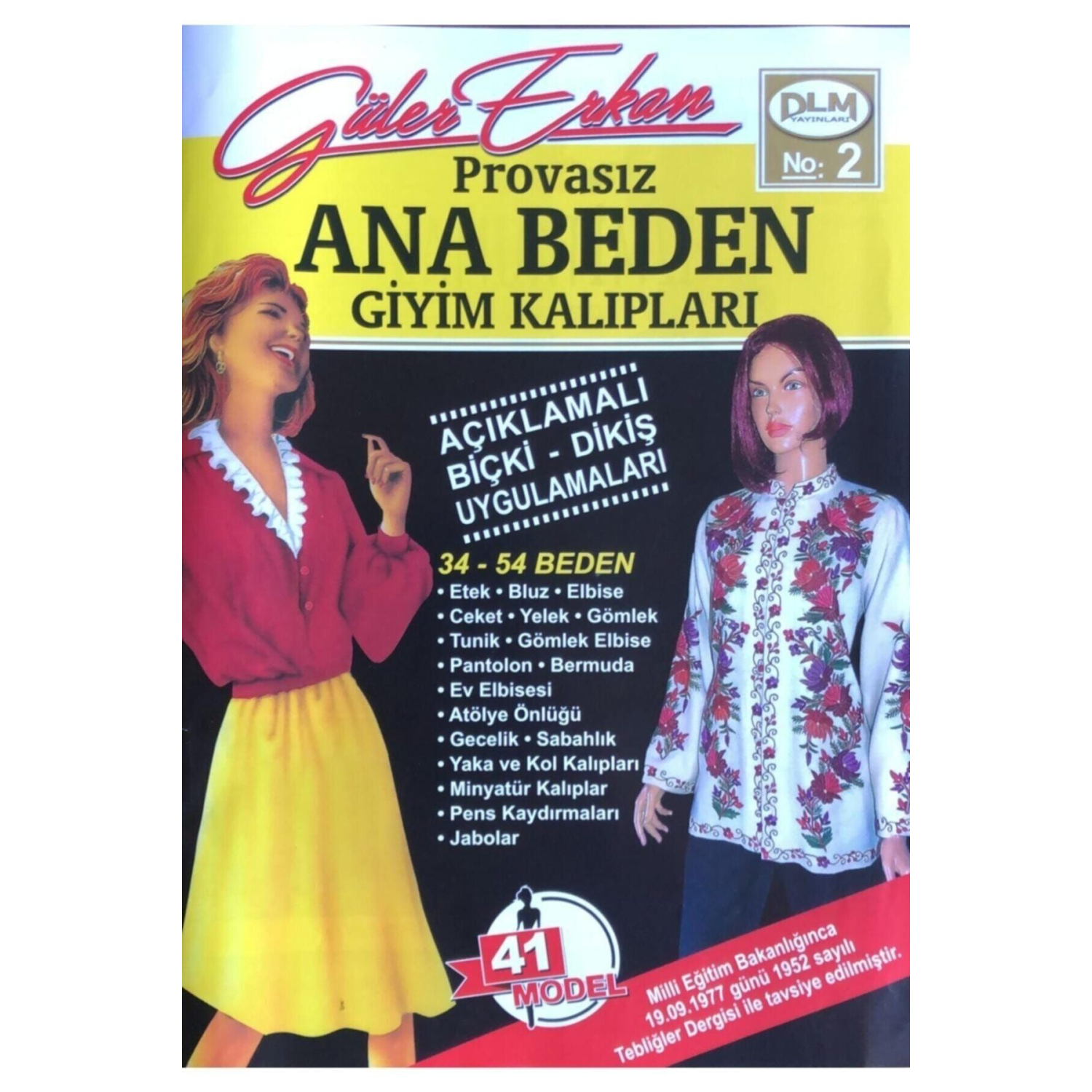 Güler Erkan Ana Beden Provasız Giyim Kalıpları