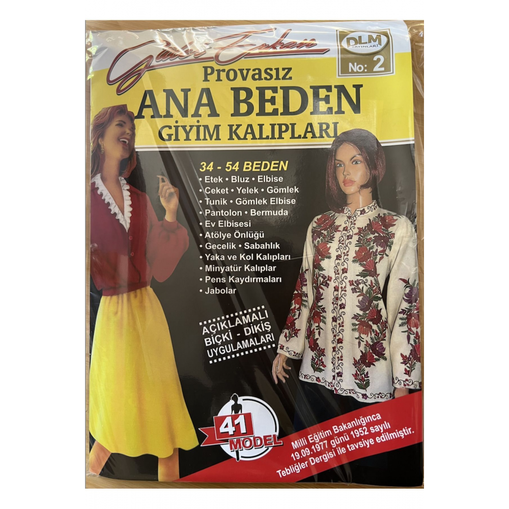 Güler Erkan Provasız Ana Beden Giyim Kalıpları