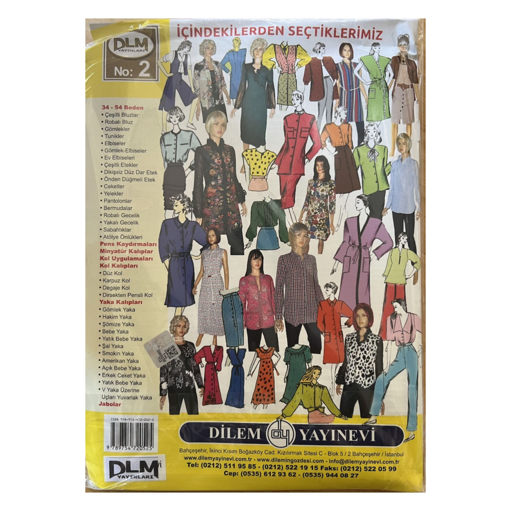 Güler Erkan Provasız Ana Beden Giyim Kalıpları