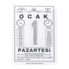 2024 Küçük Boy Saatli Maarif Takvimi ve Atatürk Renkli Çizim Görselli Arka Karton (Kod:16) & 8 x ...