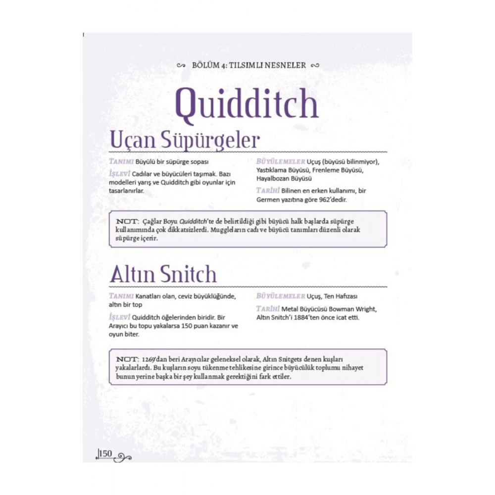 Harry Potter Büyü Kitabı