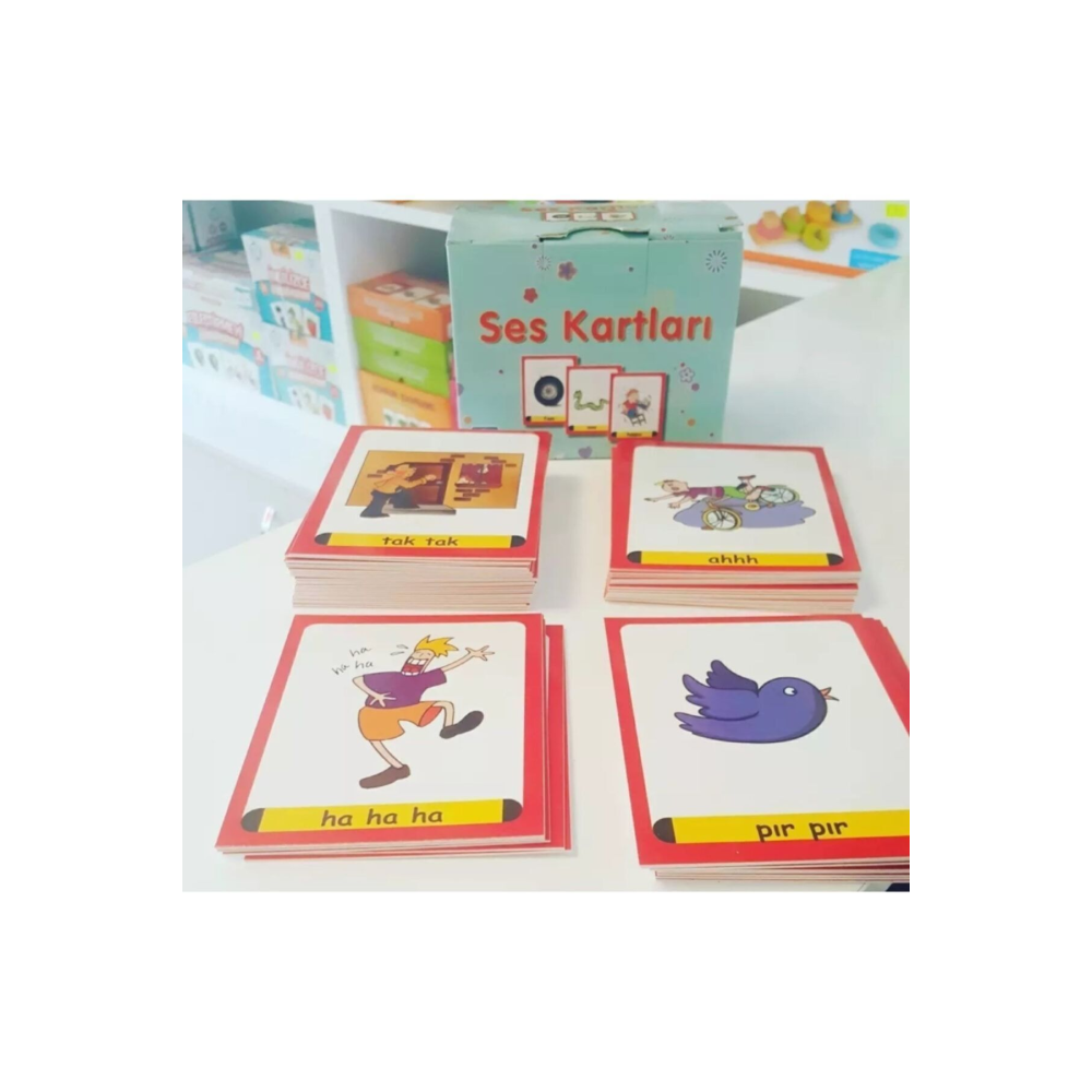 Ses Kartları Yukakids Özel Eğitim Taklit Kartları