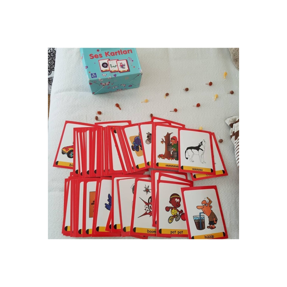 Ses Kartları Yukakids Özel Eğitim Taklit Kartları