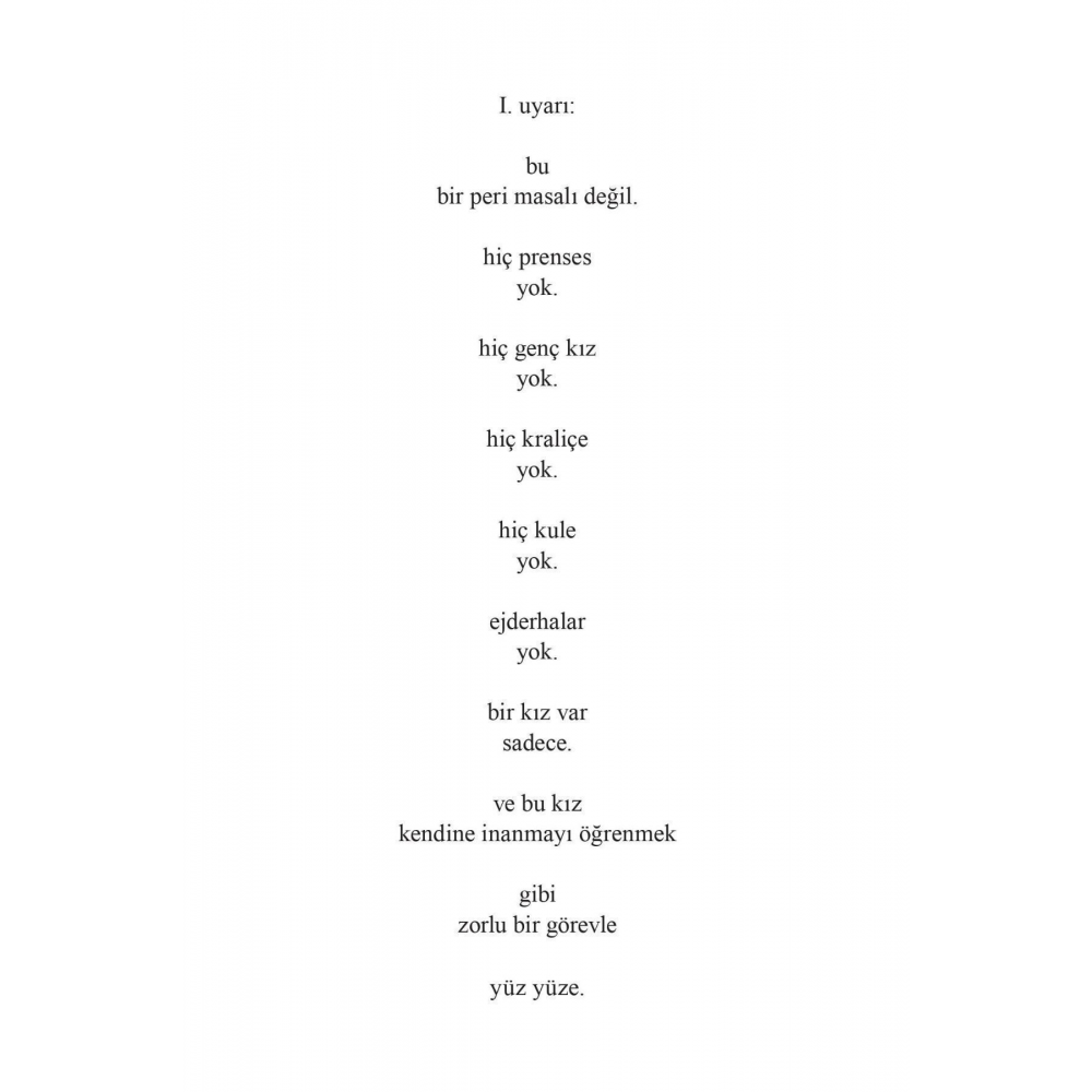 Bu Defa Prenses Kendini Kurtarıyor - Amanda Lovelace