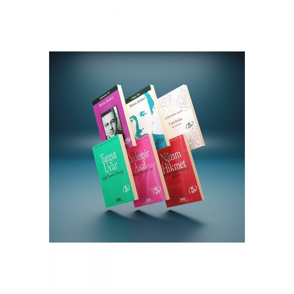Şiir Seti 6 Kitap Ekonomik Set