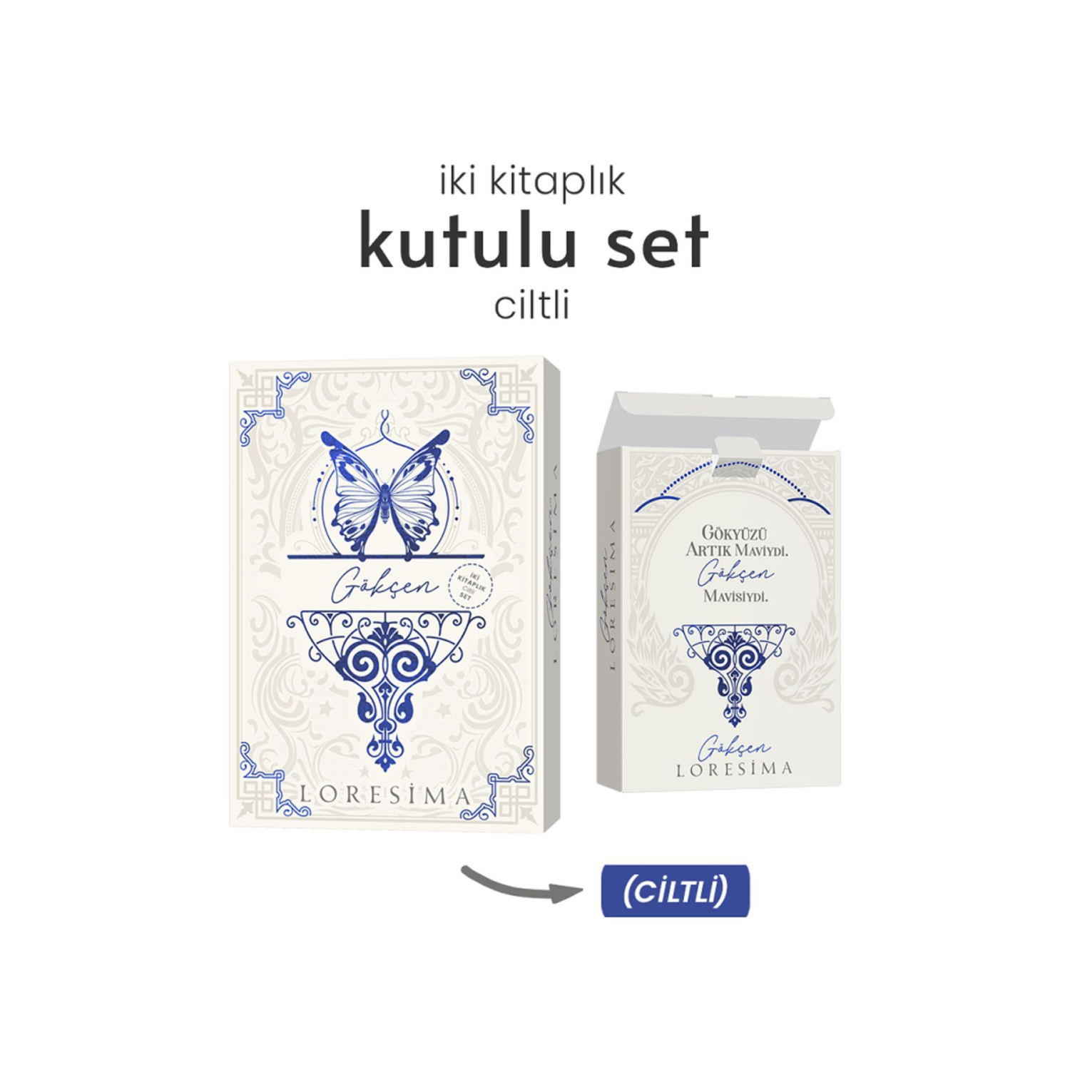 SET- GÖKÇEN İKİ KİTAPLIK SET (CİLTLİ)