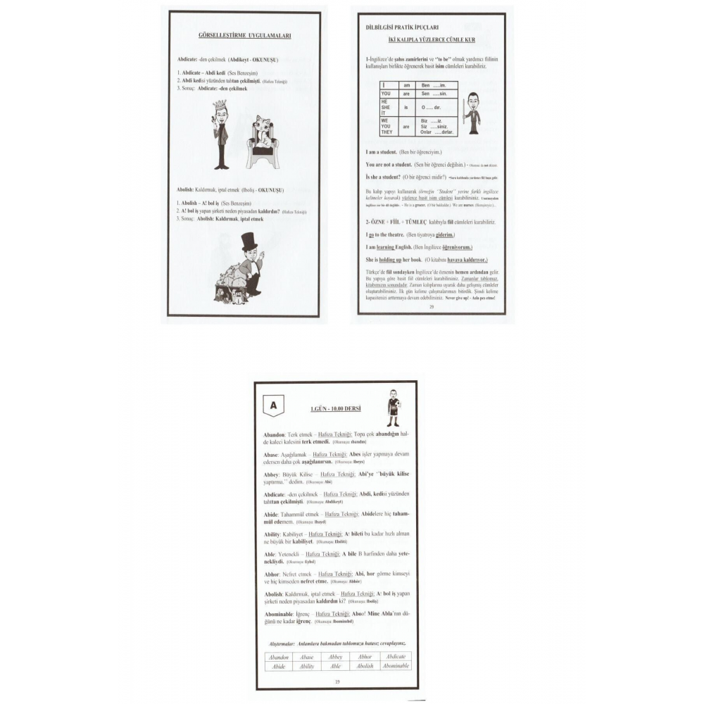 Hafıza Teknikleri Ile Ingilizce Kelimeler Ve Jet Ingilizce Ebat: 14x20cm)