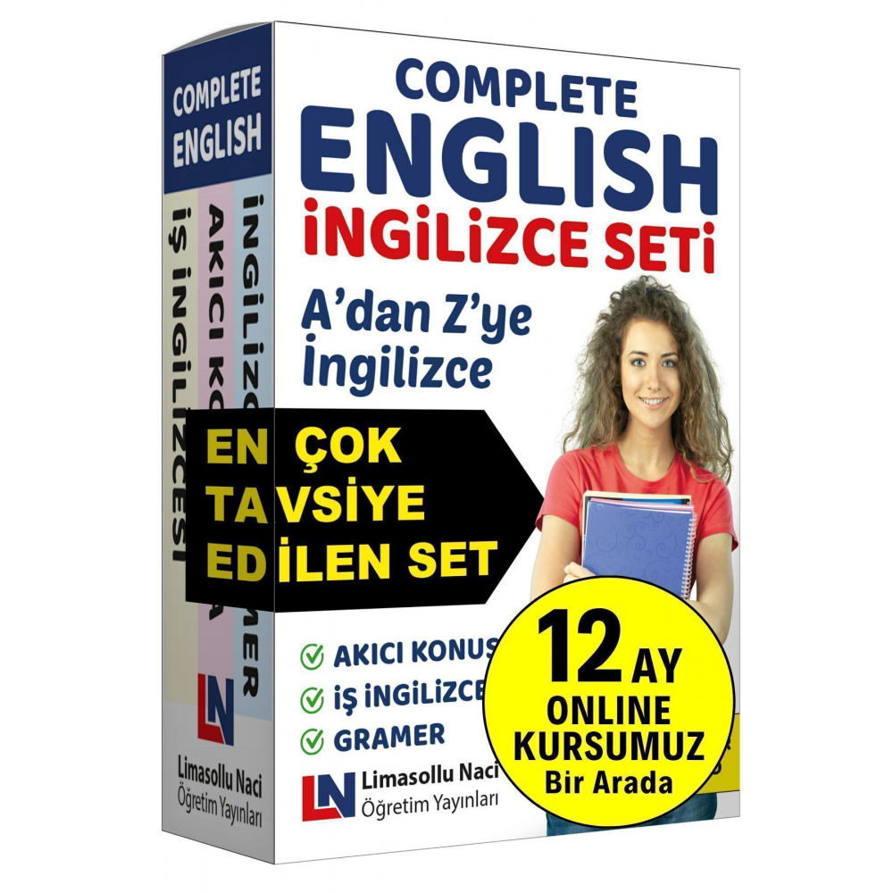İngilizce Eğitim Seti-ingilizce Kelime Öğrenme Kitapları-gramer-ıelts-toefl-yds Sınav Kitapları