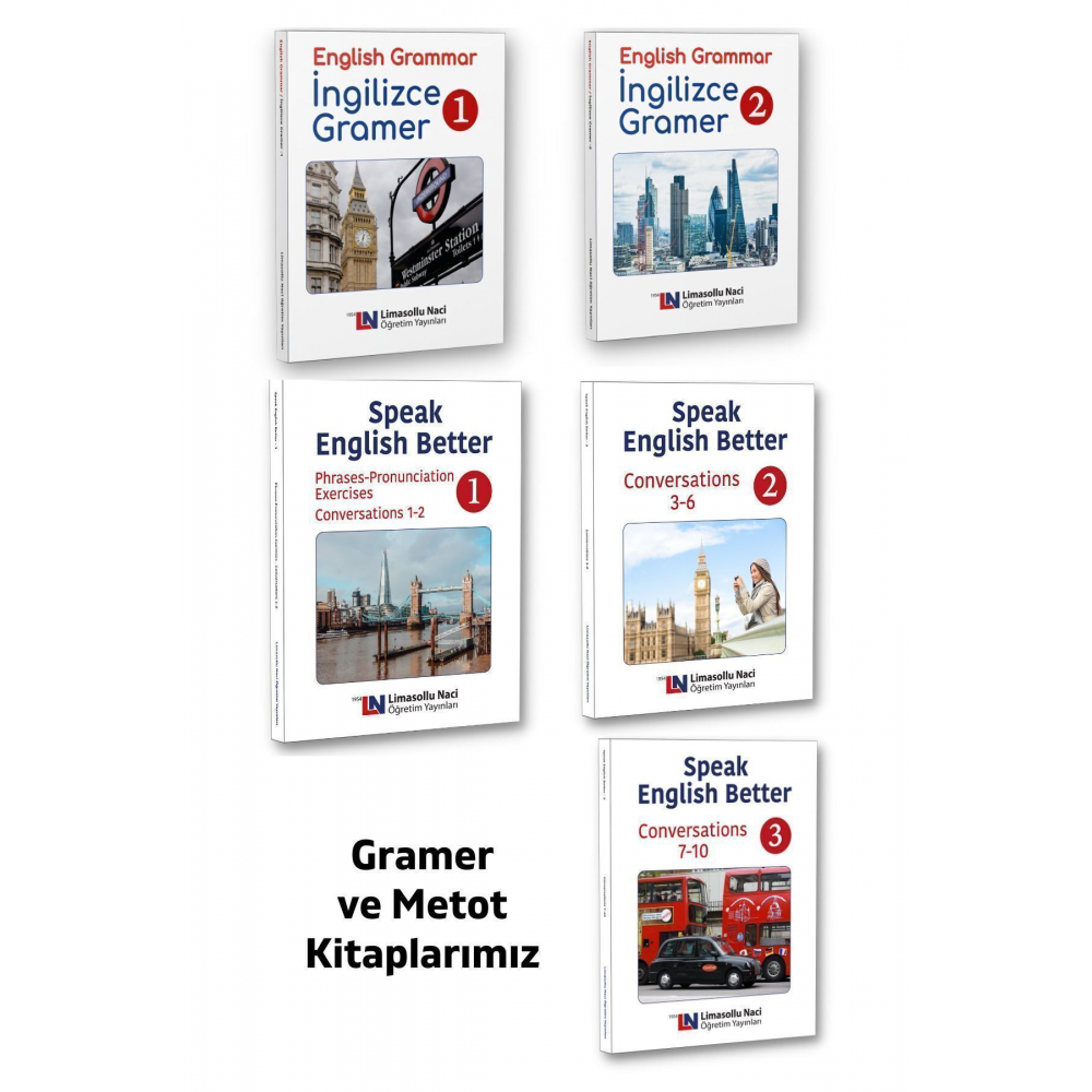 İngilizce Eğitim Seti-ingilizce Kelime Öğrenme Kitapları-gramer-ıelts-toefl-yds Sınav Kitapları