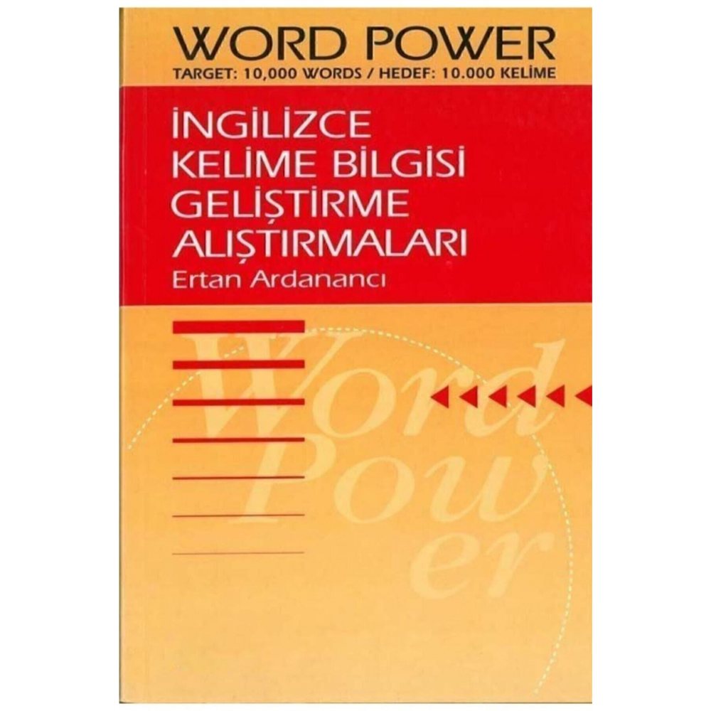 Word Power Ingilizce Kelime Bilgisi Geliştirme Alıştırmaları