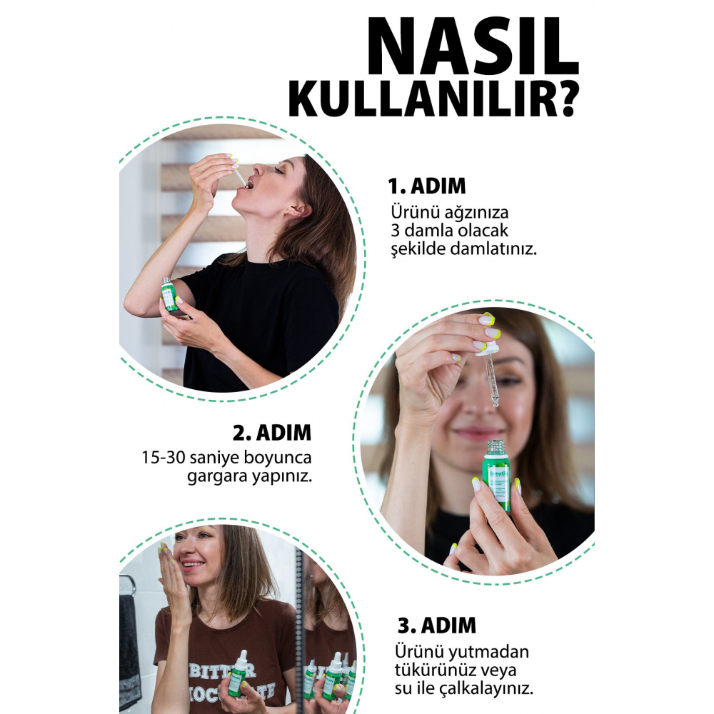 Ağız Kokusu Önleyici Damla