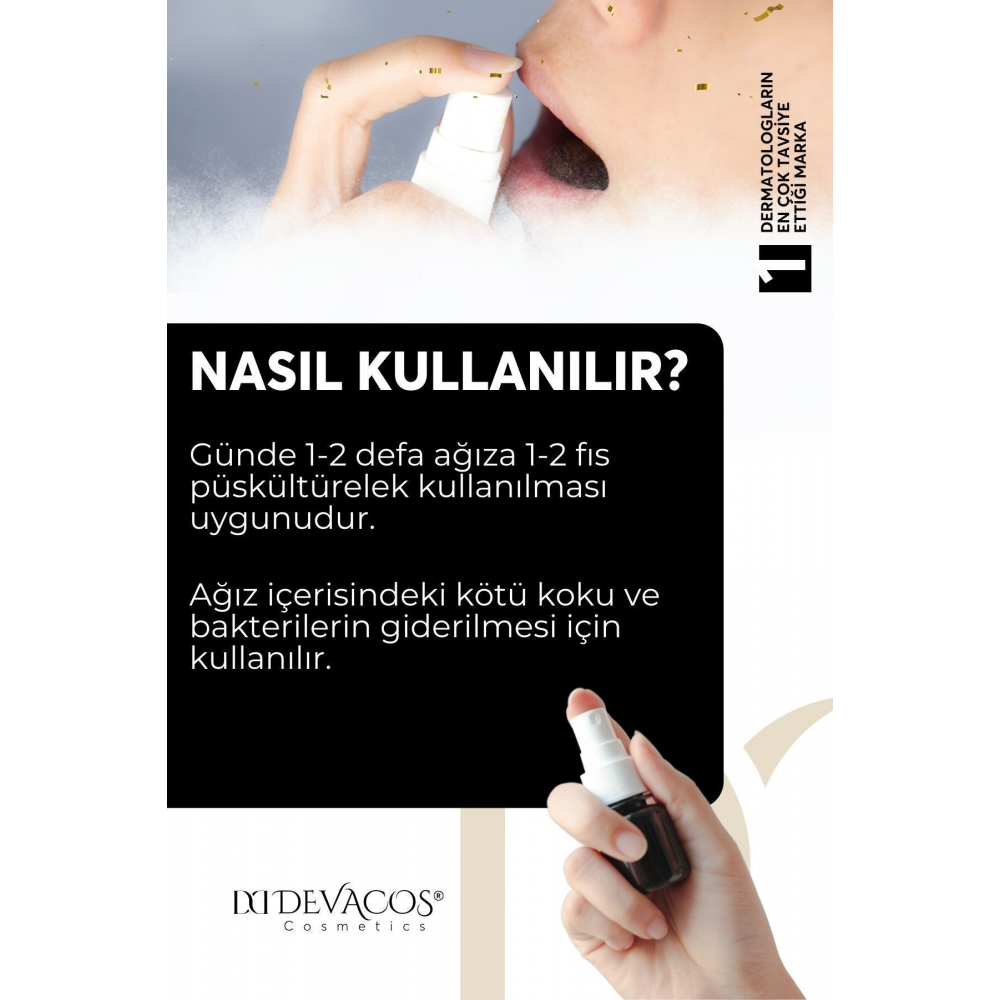 Premium Ağız Kokusu Önleyici Sprey Ağız Kokusu Spreyi 50ml Anında Ağız Kokusu Giderici08