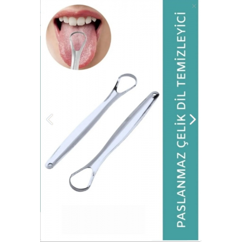 Dil Temizleme Aparatı Dil Kazıma Çubuğu Temizleyici Kazıyıcı Sıyırıcı
