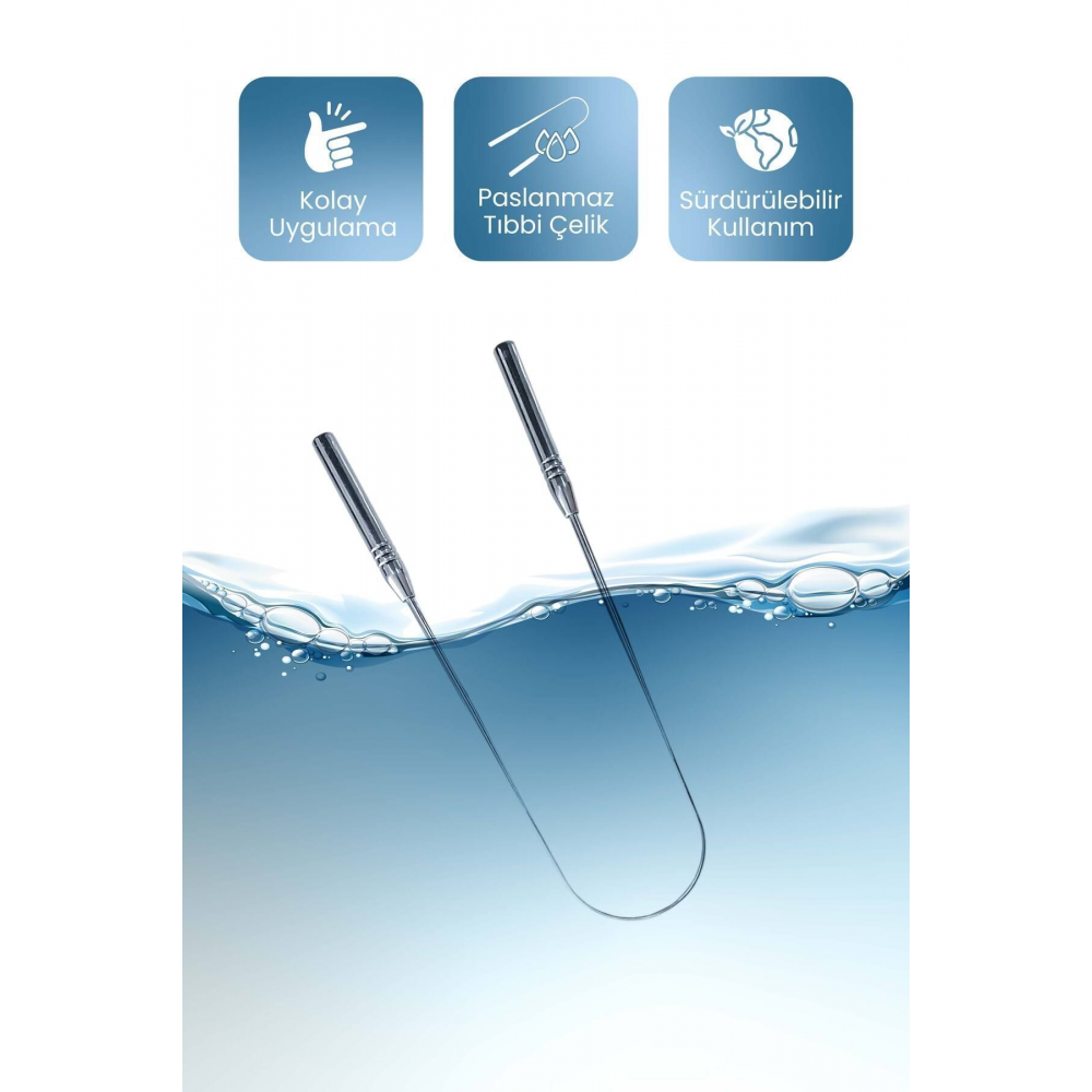 Dil Temizleme Aparatı / Dil Sıyırıcı Kese Hediyeli