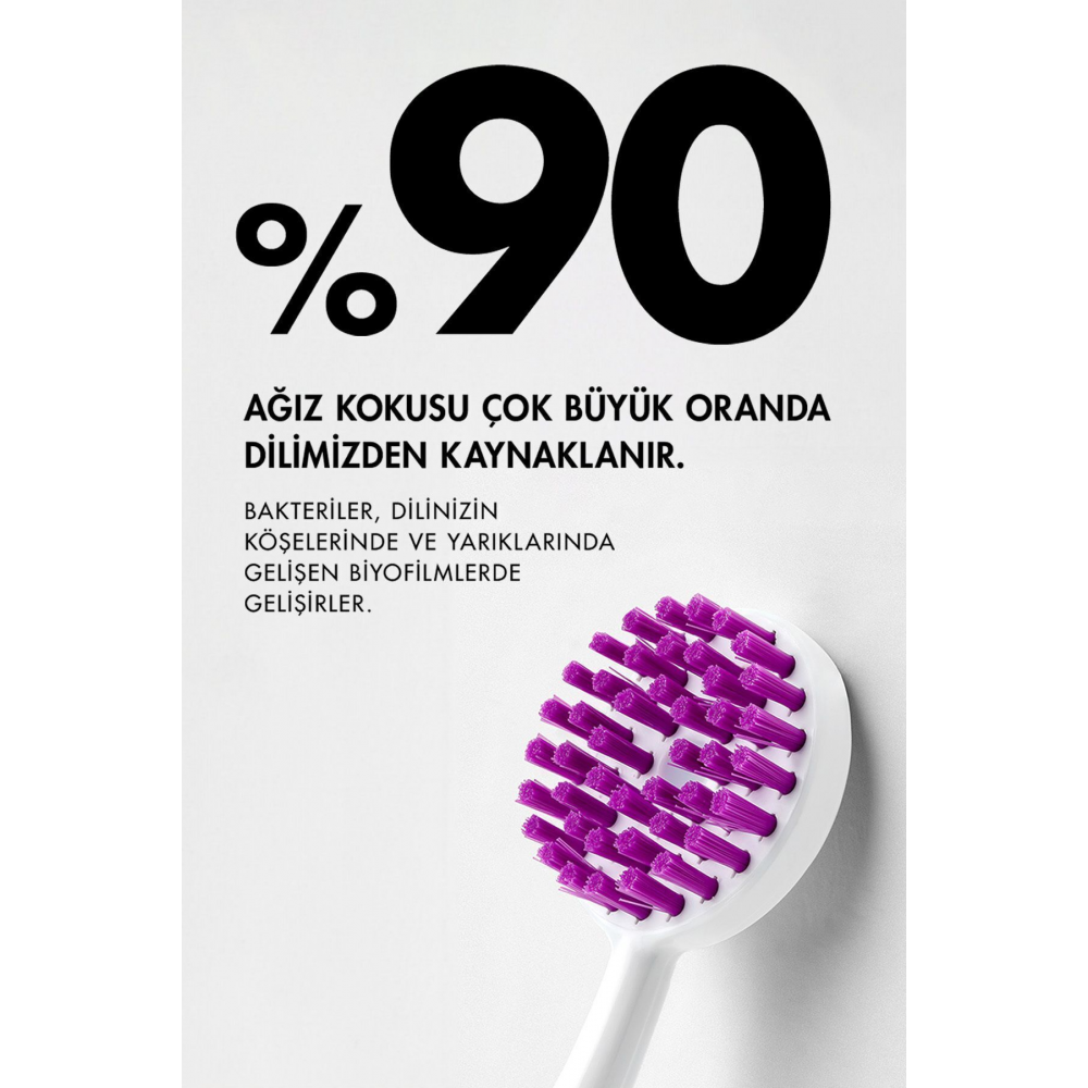 Dil Temizleyici Dil Fırçası | Kapak Hediyeli