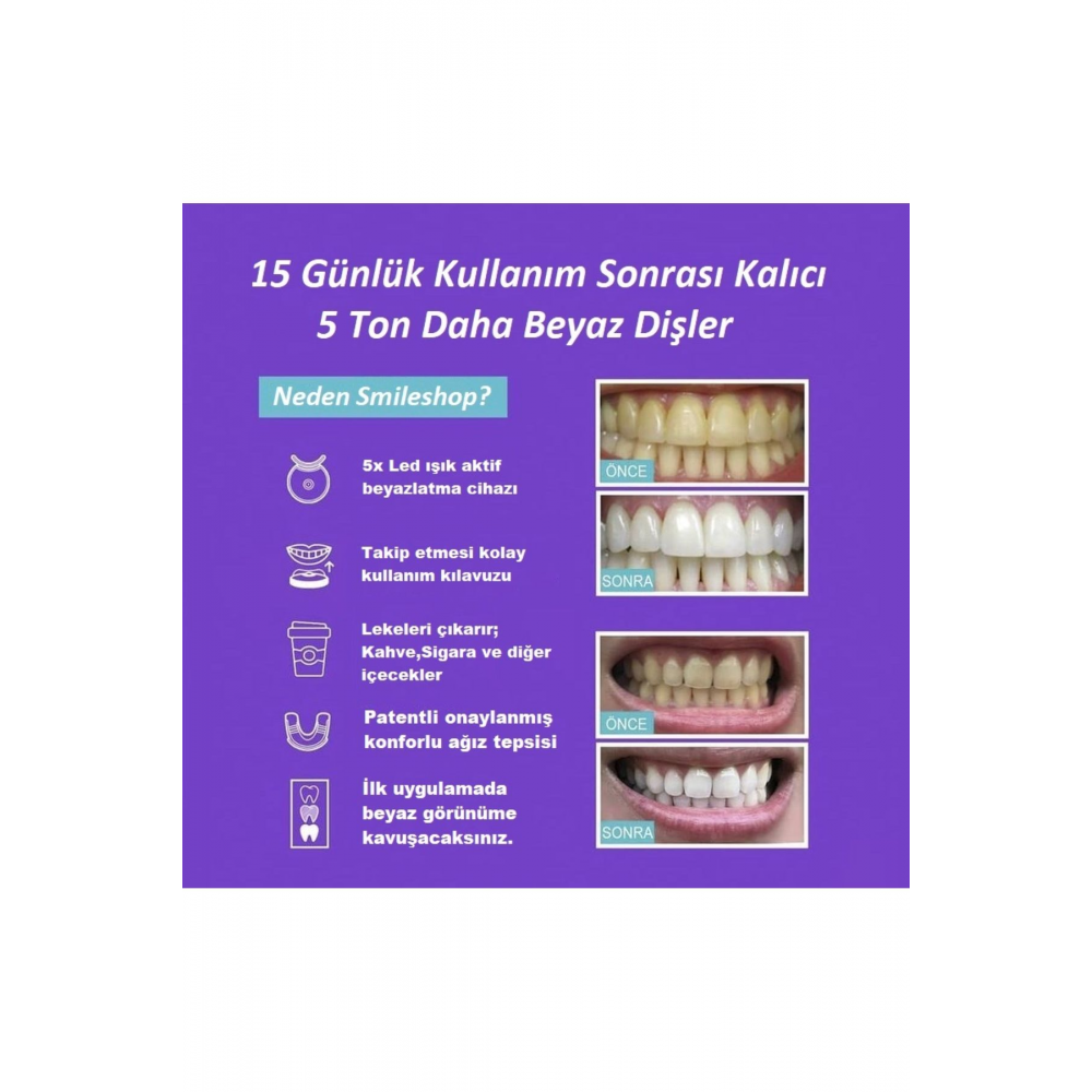Diş Beyazlatıcı Set