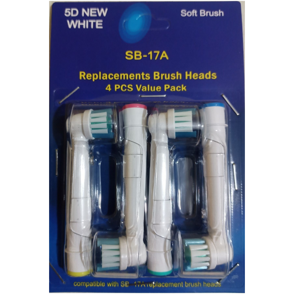 Oral B Uyumlu Şarjlı Ve Pilli Fırça Yedek Başlığı 4 Kapak Hediyeli