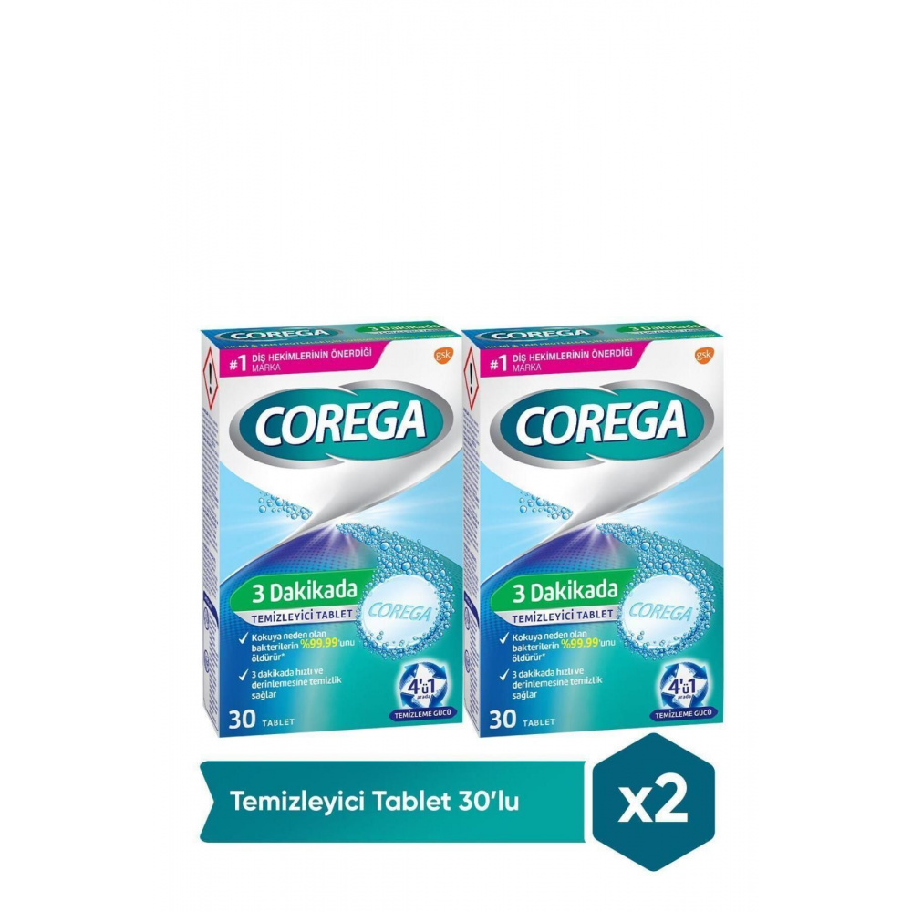 Cleanser Bio Protez Temizleme Tableti 30'lu X 2 Adet