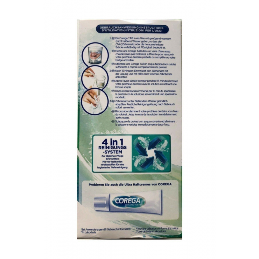 Diş Protezi Temizleyici 136 Tablet