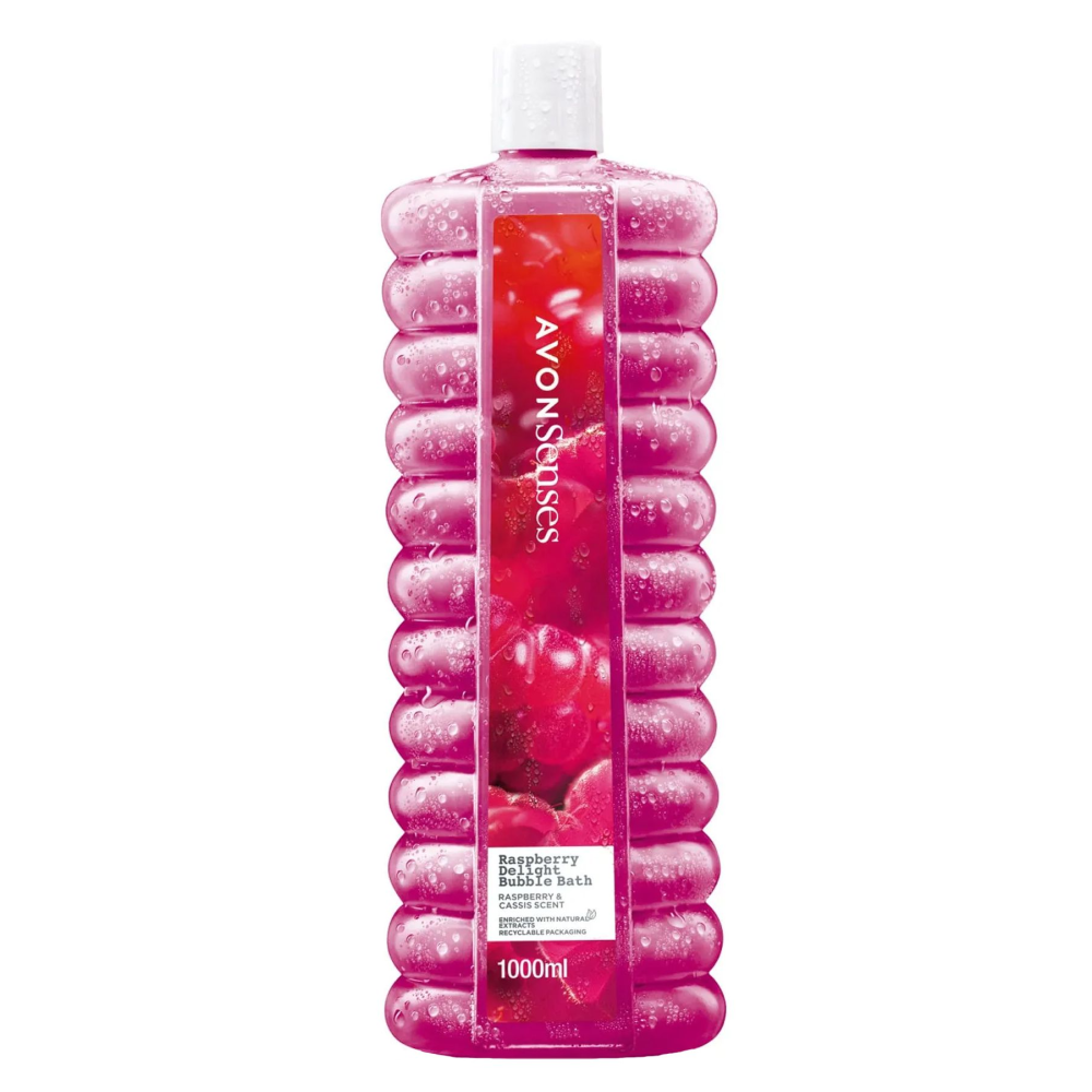 Senses Raspberry Delight Ahududu ve Frenk Üzümü Kokulu Banyo Köpüğü 1 Lt.