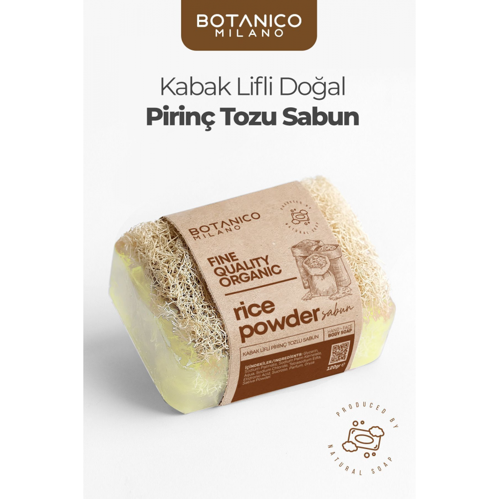 Kabak Lifli Pirinç Tozlu Sabun