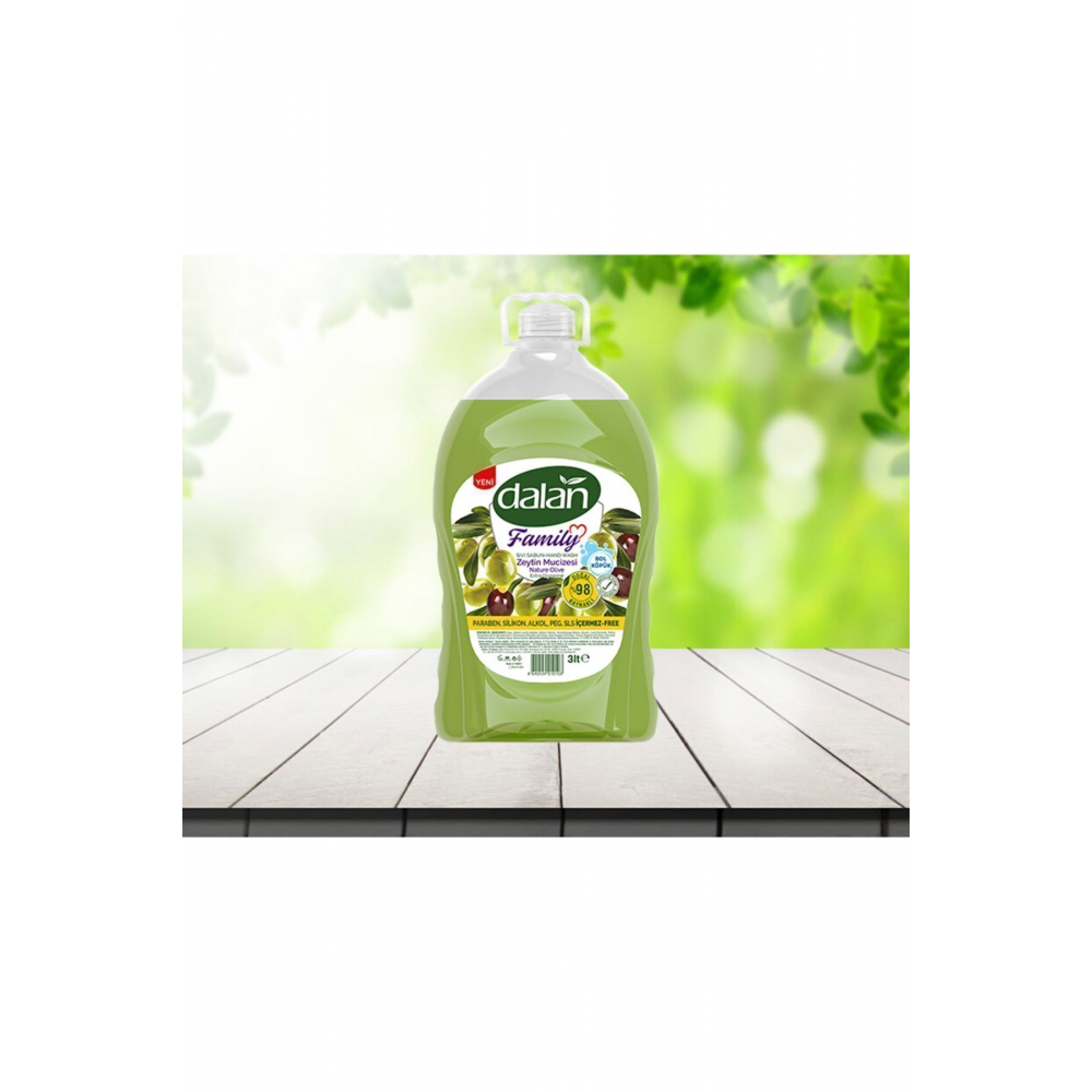 Family Sıvı Sabun Zeytin Mucizesi 3 L