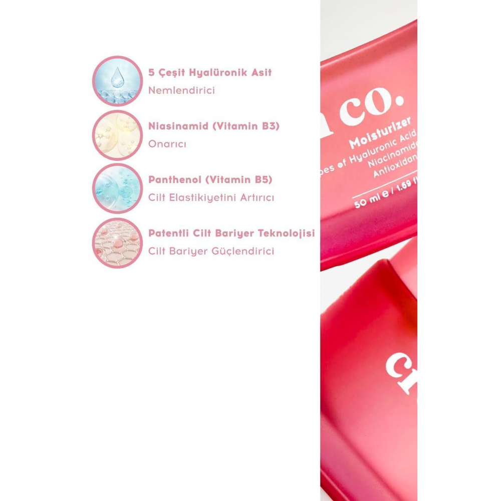 Canlandırıcı Cilt Tonu Eşitleyici Aydınlatıcı Dolgunlaştırıcı Nemlendirici Ikili