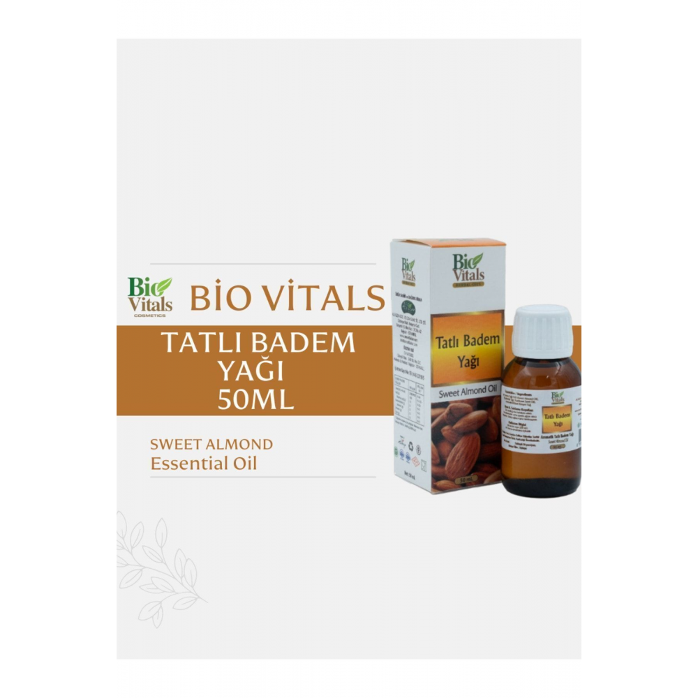 Biovitals Tatlı Badem Yağı 50 ml
