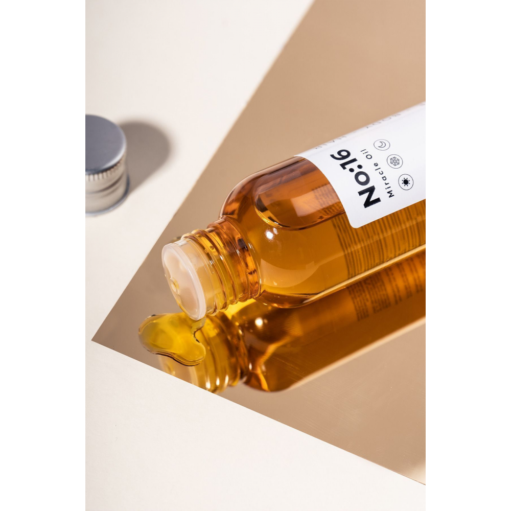 No:16 Nemlendirici Besleyici Yenileyici Işıltı Verici Mucizevi Onarıcı Bakım Yağı 100 ml