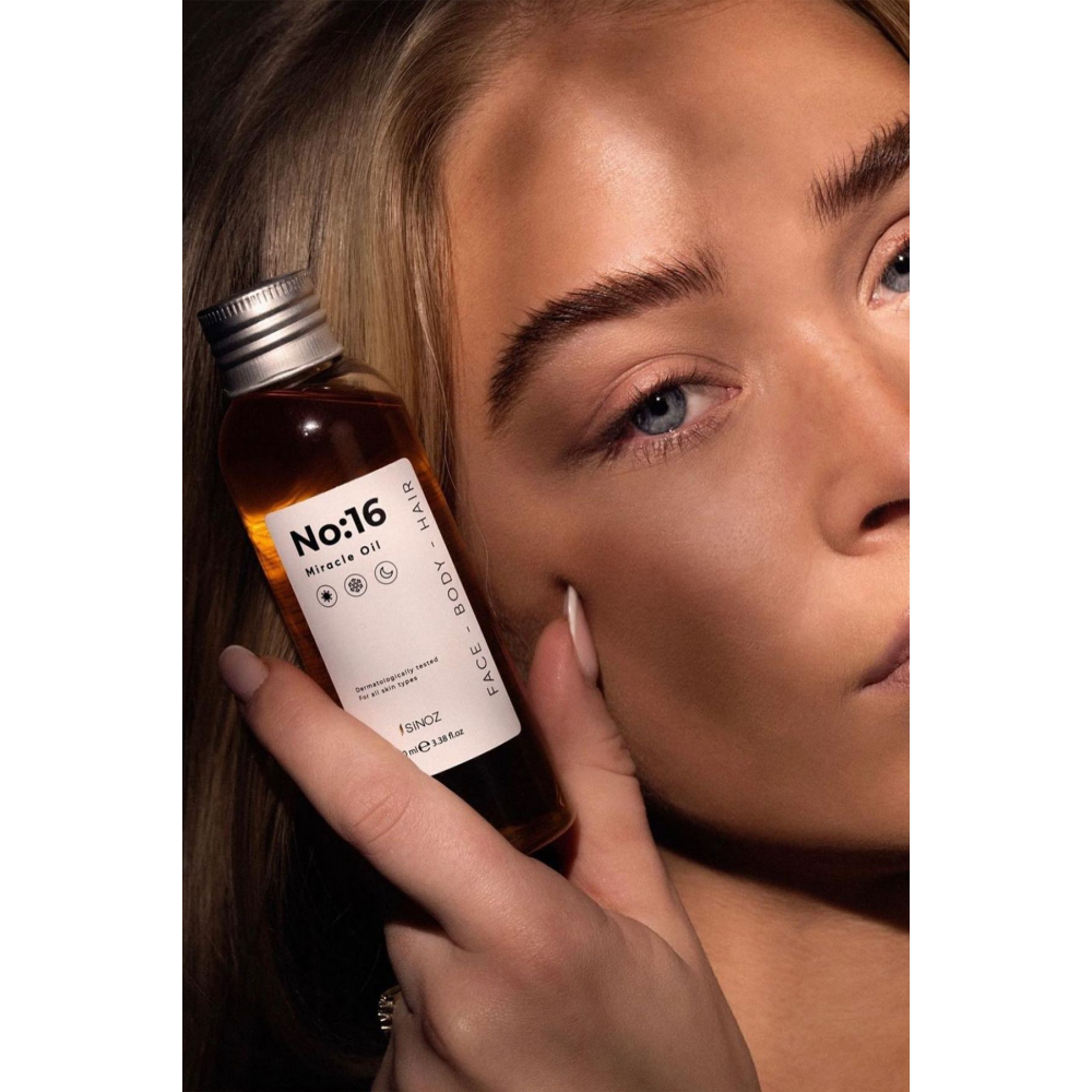 No:16 Nemlendirici Besleyici Yenileyici Işıltı Verici Mucizevi Onarıcı Bakım Yağı 100 ml