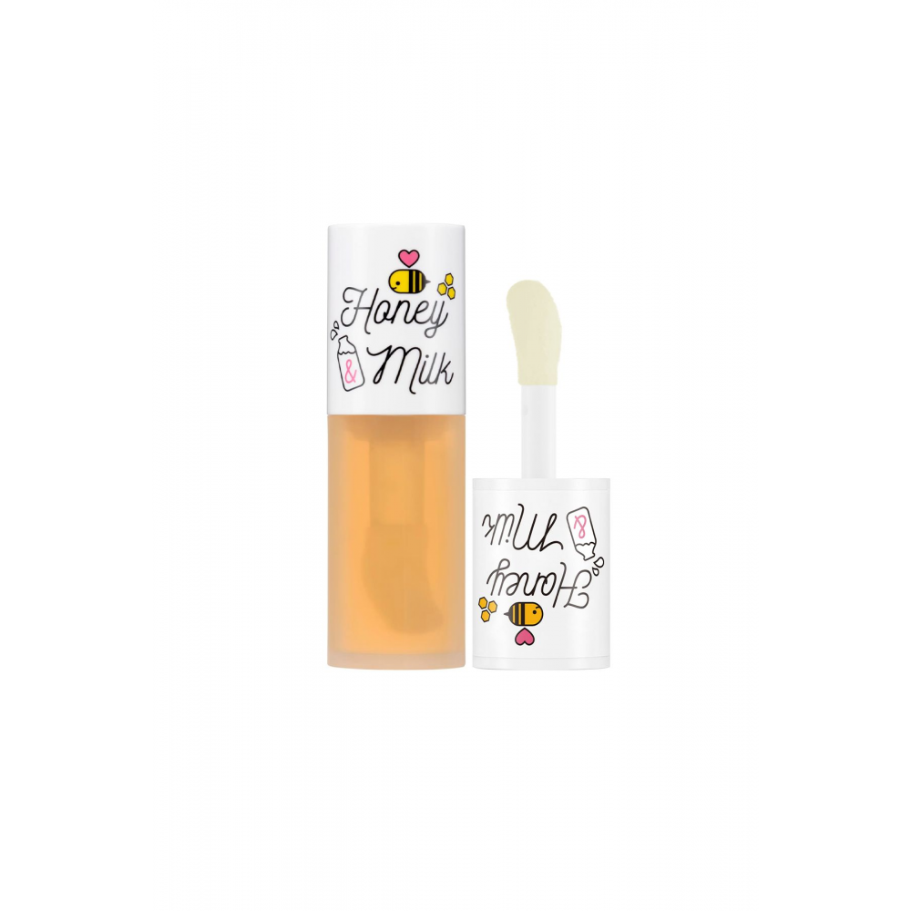 Süt ve Bal Özlü Nemlendirici Dudak Bakım Yağı APIEU Honey & Milk Lip Oil