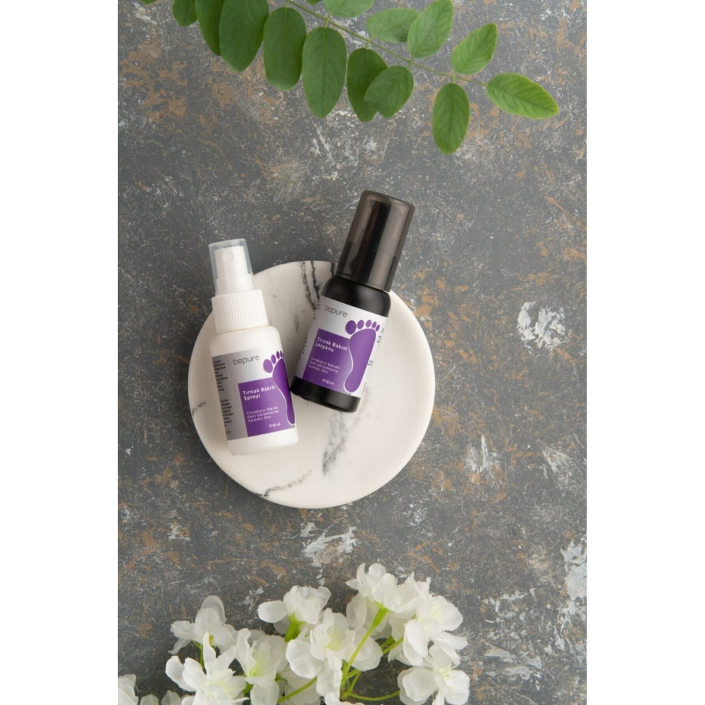 Ayak Ve Tırnak Mantarı, Kaşıntı Ve Koku Için Losyon & Sprey Seti 100 ml (50ML LOSYON 50ML SPREY)