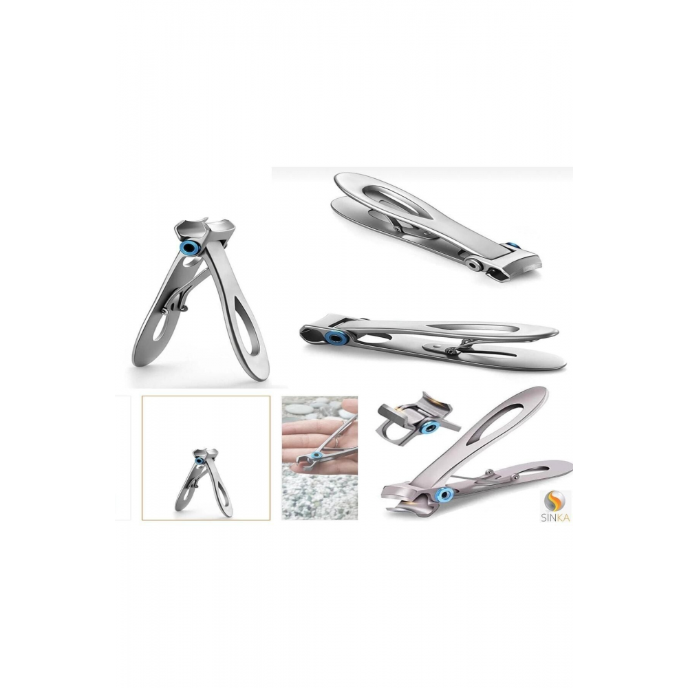 Paslanmaz Ultra Geniş Ağızlı Tırnak Makası Kalın Mantarlı Sert Tırnak Yapısı Özel Tasarım