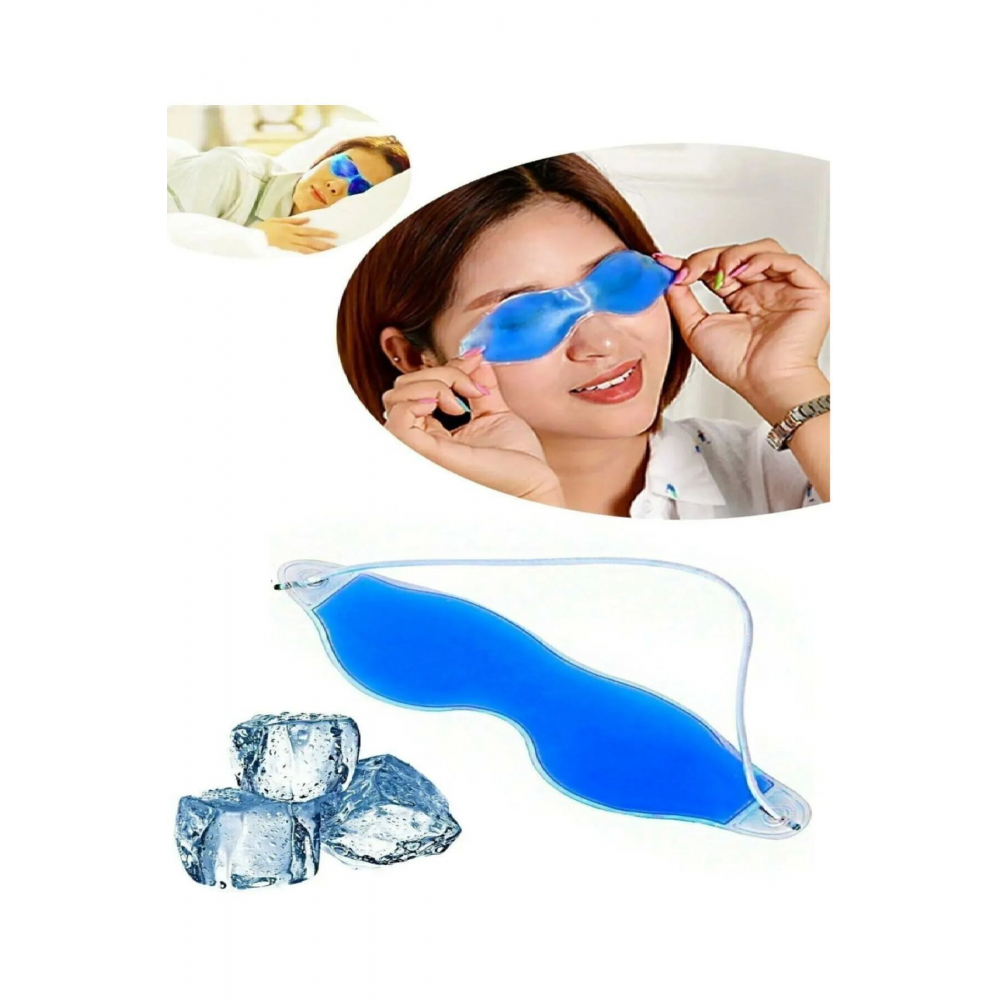 Jel Buz Göz Maskesi-göz Altı Torbası Şişlik Giderici Uyku Bandı