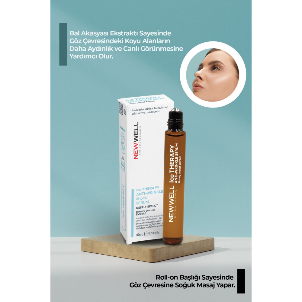 Buz Terapisi,Kırışıklık Karşıtı Göz Bakım Serumu 10ML