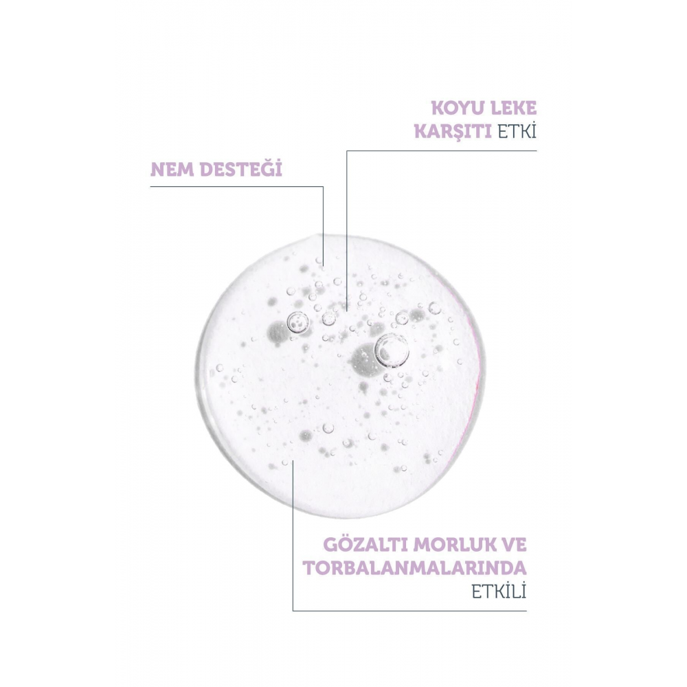 Torbalanma Karşıtı, Aydınlatıcı Kafein Göz Altı Serumu 30 ml (CAFFEİNE 5% VİTAMİN C)