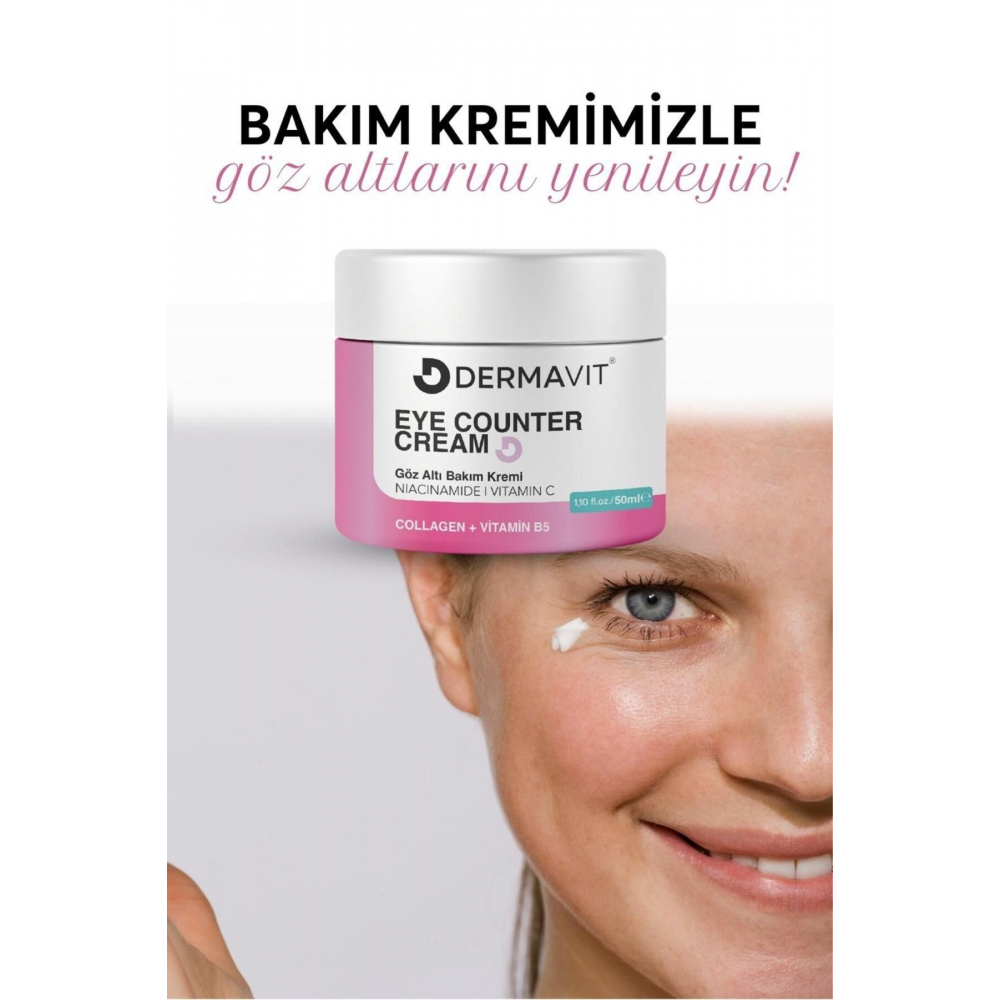 Göz Altı Torba Ve Morluk & Koyu Halka Karşıtı Yoğun Nemlendirici Ile Göz Altı Aydınlatıcı Krem 50ml