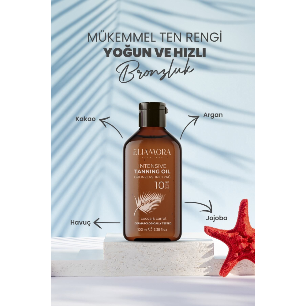 Bronzlaştırıcı Yağ Nemlendirici ve Besleyici