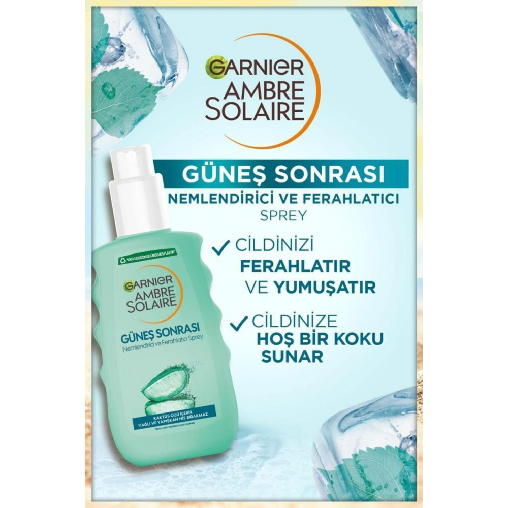 Ambre Solaire Güneş Sonrası Nemlendirici Ferahlatıcı Sprey 200ml