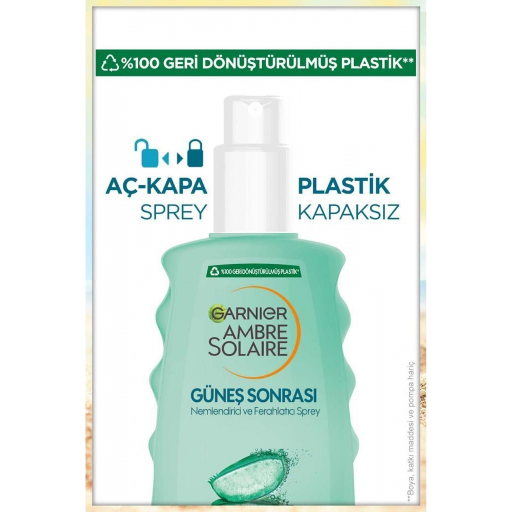 Ambre Solaire Güneş Sonrası Nemlendirici Ferahlatıcı Sprey 200ml