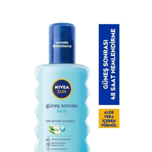 Sun Güneş Sonrası Nemlendirici Sprey 200 Ml,aloe Vera Özlü