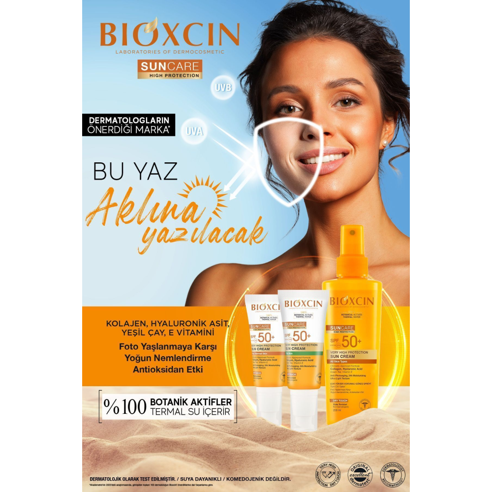 Sun Care Spf 50 Çok Yüksek Korumalı Vücut Güneş Spreyi 200 ml - Kolajen Çok Yüksek Koruma