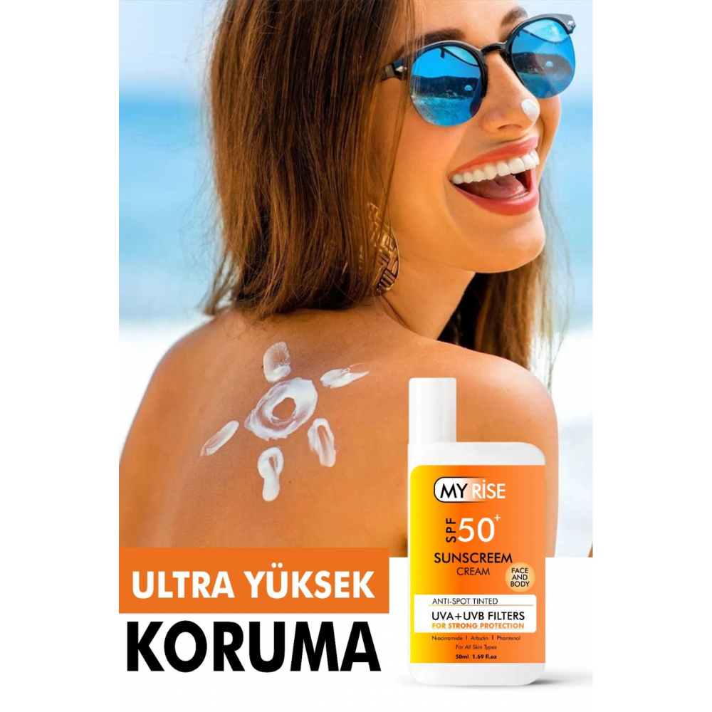 Ton Eşitleyici 50spf+ Güneş Kremi Kapatıcı Özellikli BB Renkli Güneş Kremi 50ml
