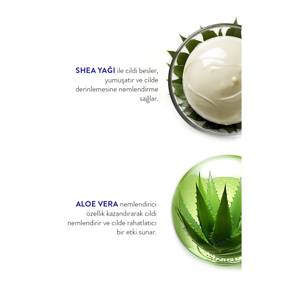 Yüksek Koruma, Leke Karşıtı Spf 50 Yüz & Vücut Güneş Kremi 150 ml (SHEA YAĞI & ALOE VERA)