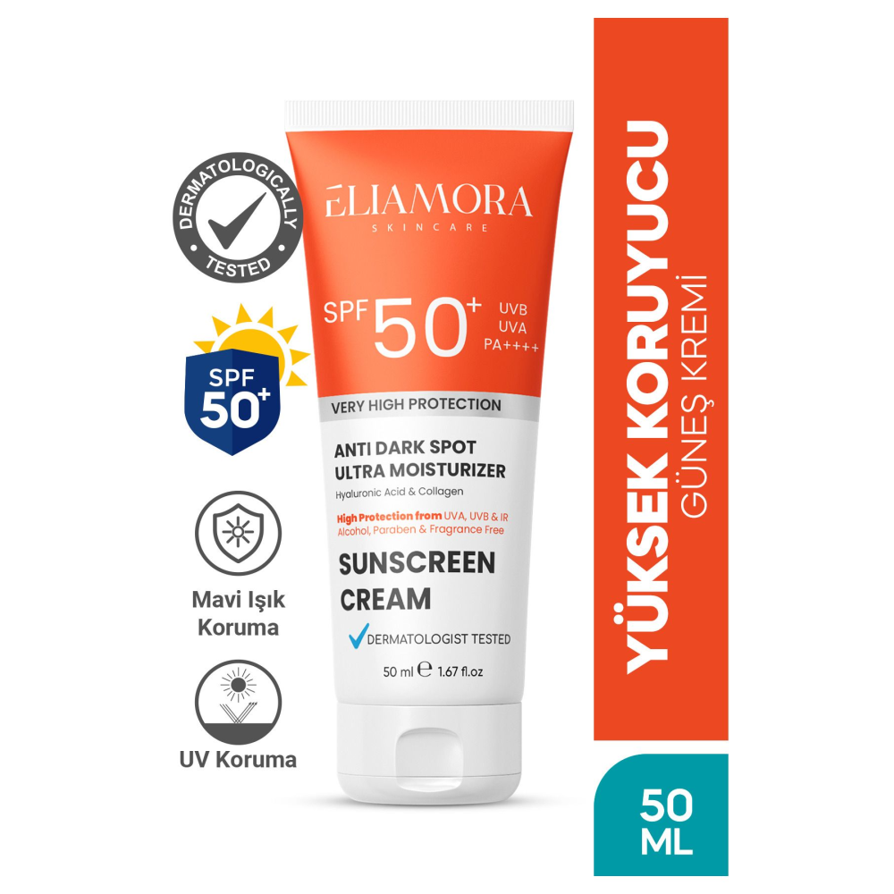 Yoğun Leke Karşıtı +50 Spf Güneş Kremi