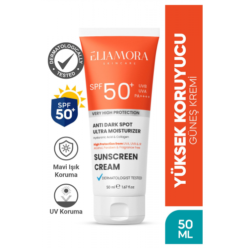 Yoğun Leke Karşıtı +50 Spf Güneş Kremi