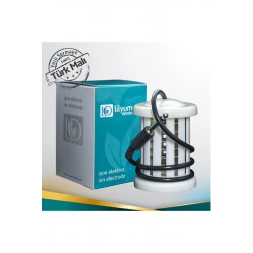 Ayak Detoks Cihazı Iyon Elektrotu Array Beyaz Lilyum Detoks