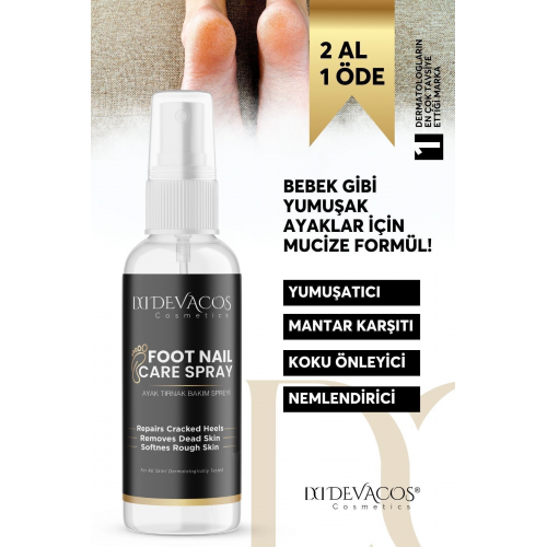 Ayak Koku Önleyici Sprey Ayak Kokusu Giderici Ayakkabı Koku Terleme Önleyici Sprey 50ml