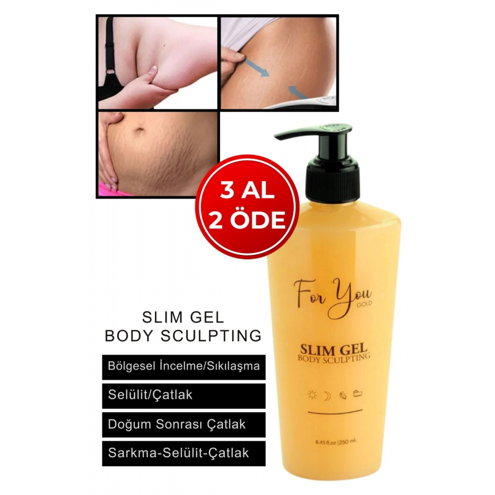 Slim Jel Inceltici - Sıkılaştırıcı-yağ Yakıcı–bölgesel Incelme-çatlak Karşıtı Ve Selülit Kremi (tek)